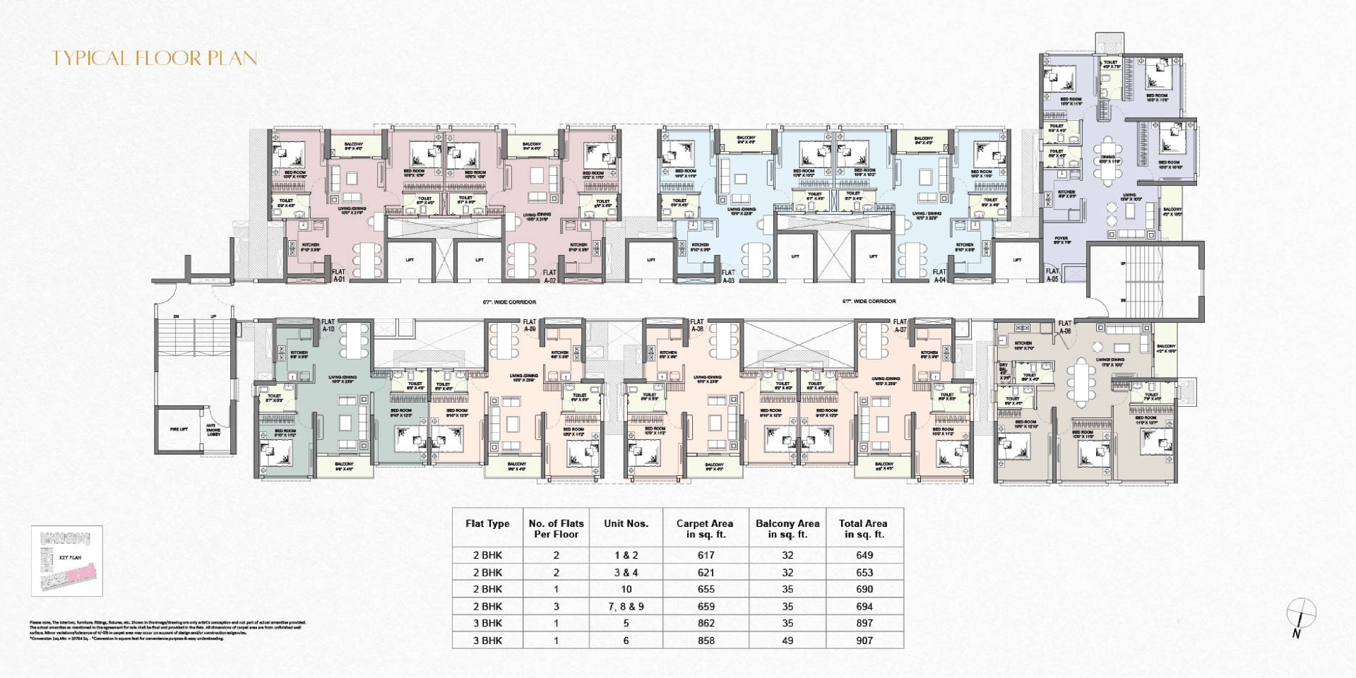 Typical floor plan — Neelkanth Swaroop